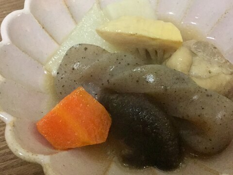 大根と筍入り★筑前煮